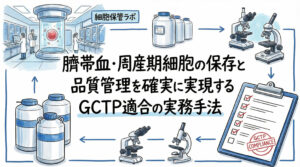 臍帯血・周産期細胞の保存と品質管理を確実に実現するGCTP適合の実務手法